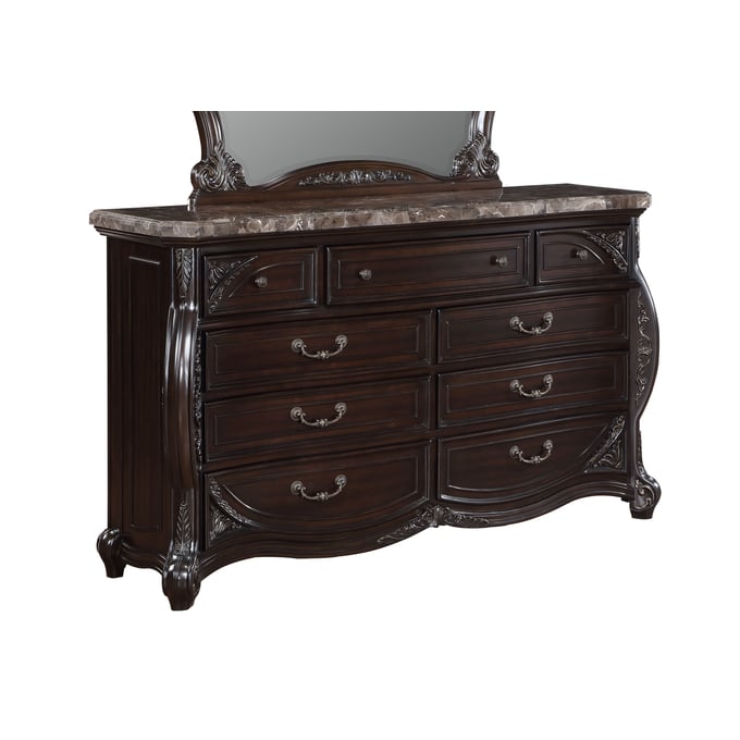 New Classic Furniture Palazzo Marina Brown Dresser NCF-B1808-050