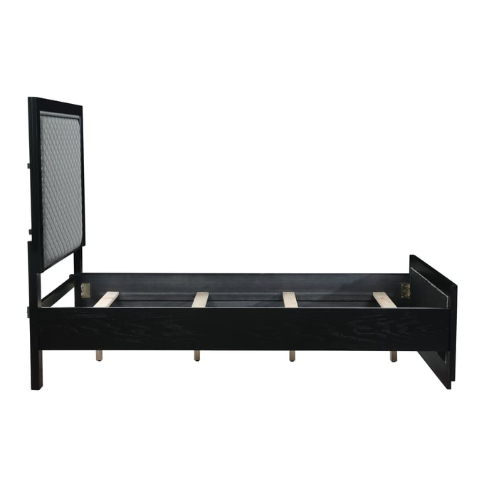 New Classic Furniture Luxor Black Twin Full Side Rails NCF-B2025-530