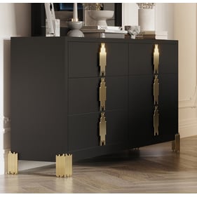 New Classic Furniture Empire Black Dresser