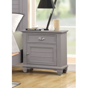 New Classic Furniture Jamestown Gray Nightstand