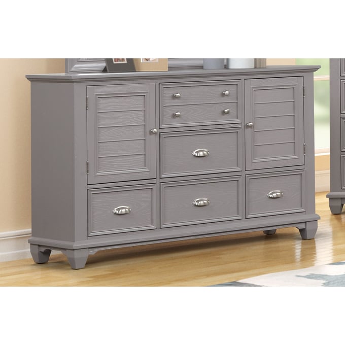 New Classic Furniture Jamestown Gray Dresser NCF-B2118G-050