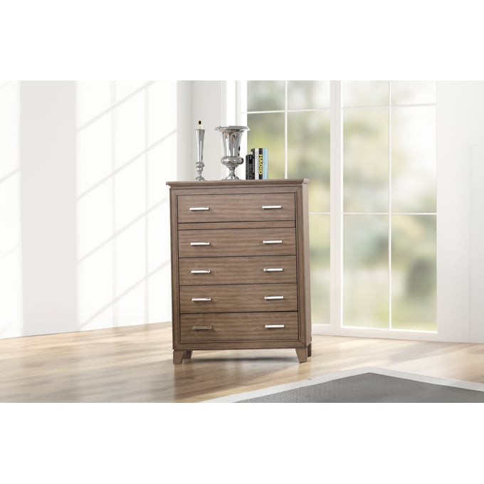 New Classic Furniture Glen Park Almond Chest NCF-B2422-070