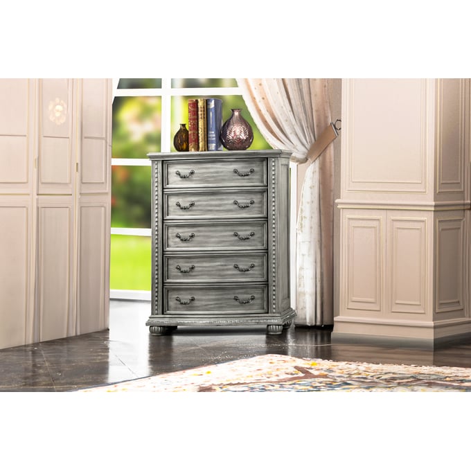 New Classic Furniture Contessa Gray Chest NCF-B2457-070