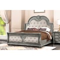 Contessa 6/6-6/0 Ek/Wk Headboard-Sterling