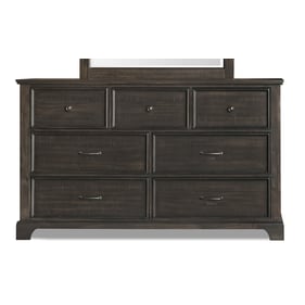 New Classic Furniture Stafford County Walnut Dresser