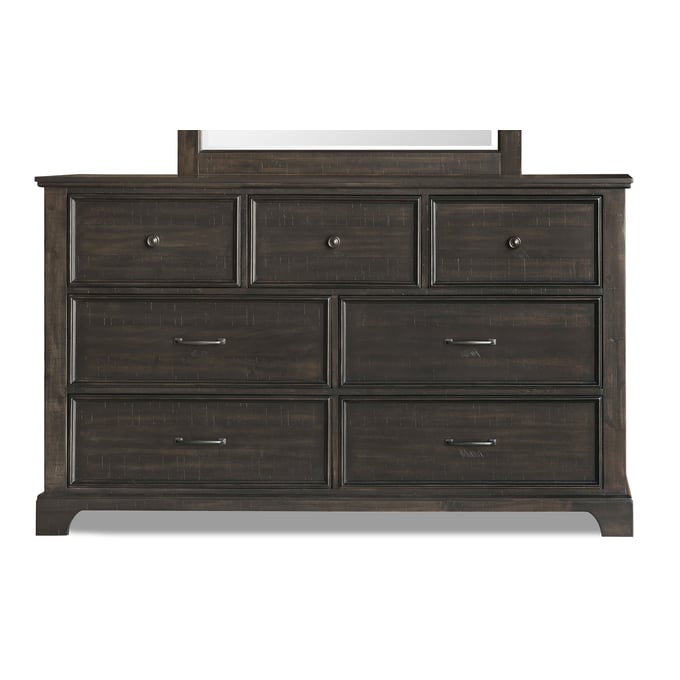 New Classic Furniture Stafford County Walnut Dresser NCF-B322-050