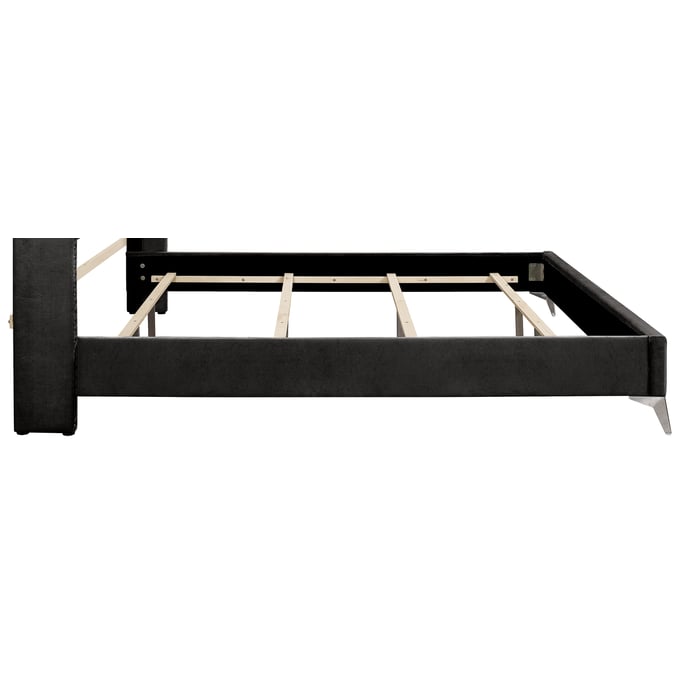 New Classic Furniture Huxley Black King Queen Side Rails NCF-B3365-335