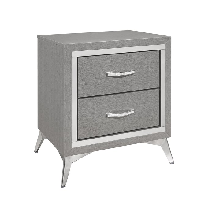 New Classic Furniture Huxley Gray Nightstand NCF-B3365G-040