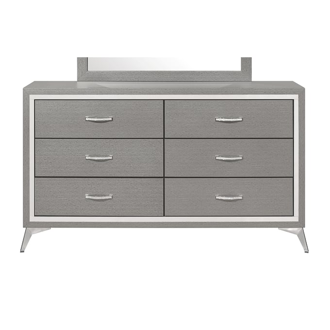 New Classic Furniture Huxley Gray Dresser NCF-B3365G-050