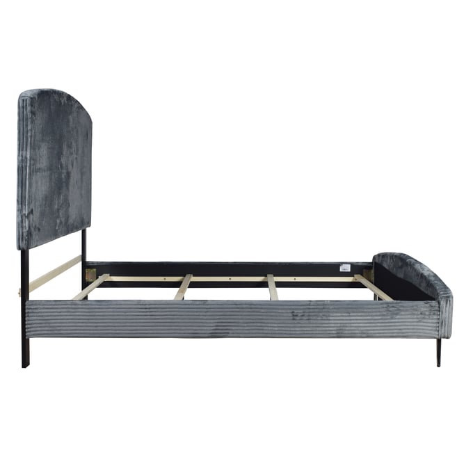 New Classic Kailani King Panel Bed in Black