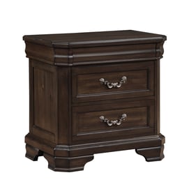 New Classic Furniture Lyndhurst Walnut Brown Nightstand