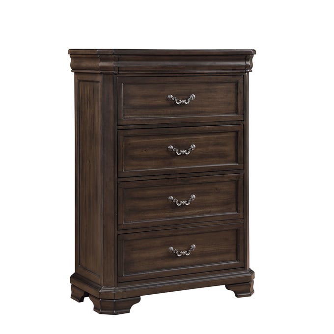 New Classic Furniture Lyndhurst Walnut Brown Chest NCF-B493B-070