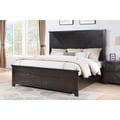 Seneca Falls 6/6-6/0 Ek/Wk Storage Footboard & Slats- Coffee