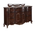 Constantine Dresser W/Marble Top-Cherry