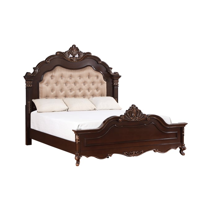 New Classic Furniture Constantine Cherry Queen Bed NCF-B532-QB