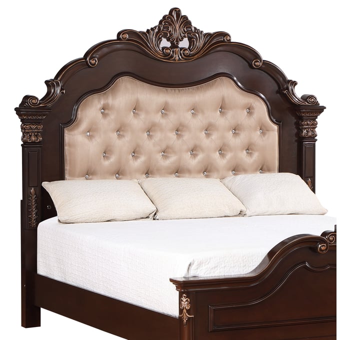 New Classic Furniture Constantine Cherry King Cal King Headboard NCF-B532-110