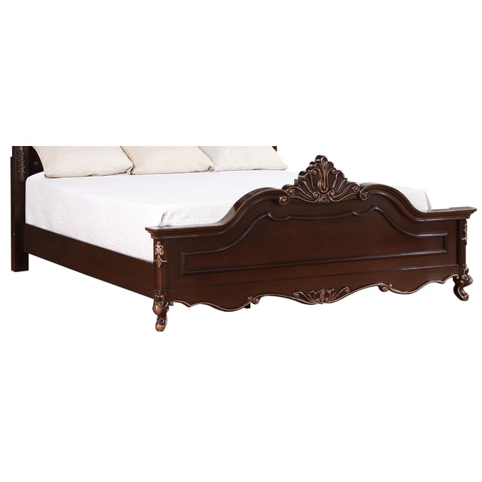 New Classic Furniture Constantine Cherry Queen Footboard and Slats NCF-B532-320