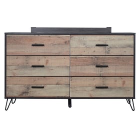 New Classic Furniture Elk River Brown Dresser