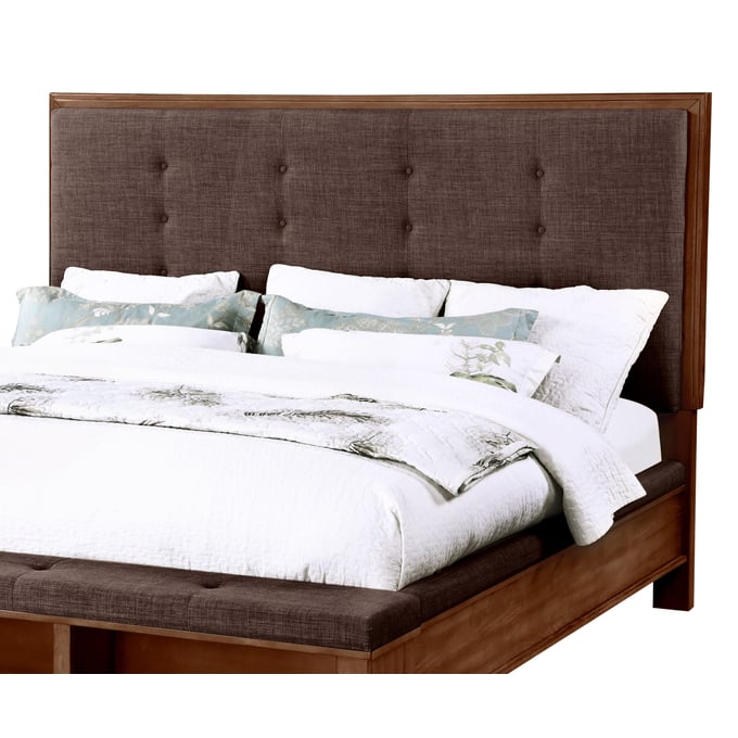 New Classic Furniture Cagney Chestnut King Cal King Headboard NCF-B594-110