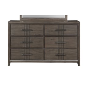 New Classic Furniture Landon Brown Dresser