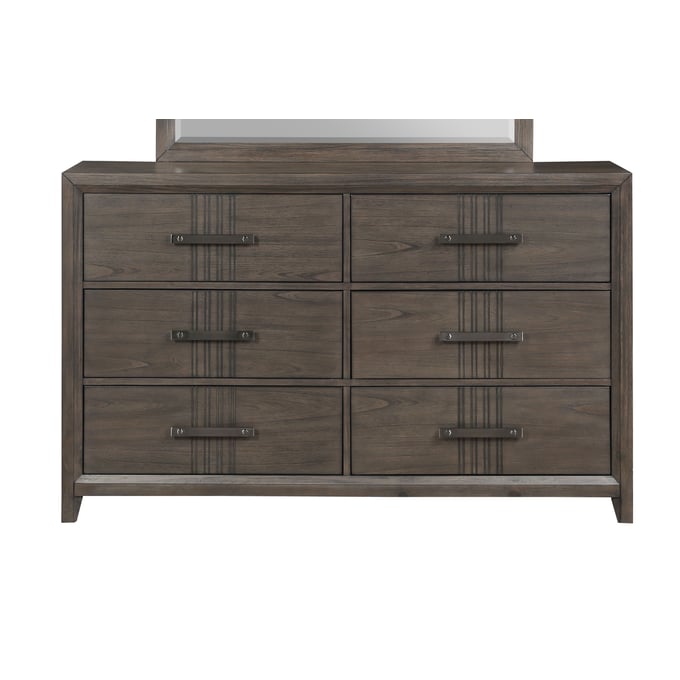 New Classic Furniture Landon Brown Dresser NCF-B6001-050