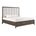 Landon Brown King Storage Bed