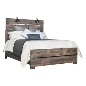 New Classic Furniture Misty Lodge Gray Twin Bed