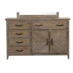 New Classic Furniture Tybee Brown Dresser