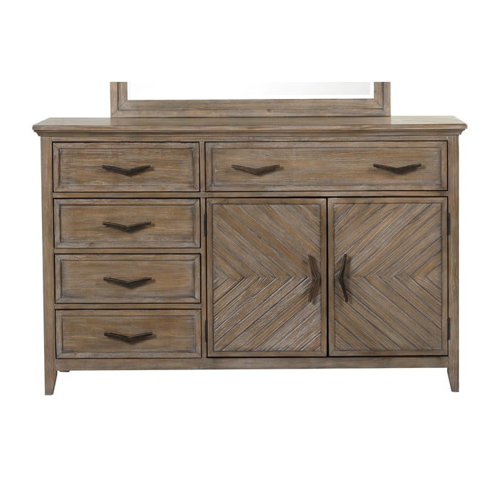 New Classic Furniture Tybee Brown Dresser NCF-B6428-050