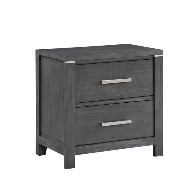 New Classic Furniture Odessa Charcoal Gray Nightstand NCF-B6555-040