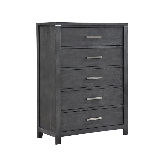 New Classic Furniture Odessa Charcoal Gray Chest NCF-B6555-070