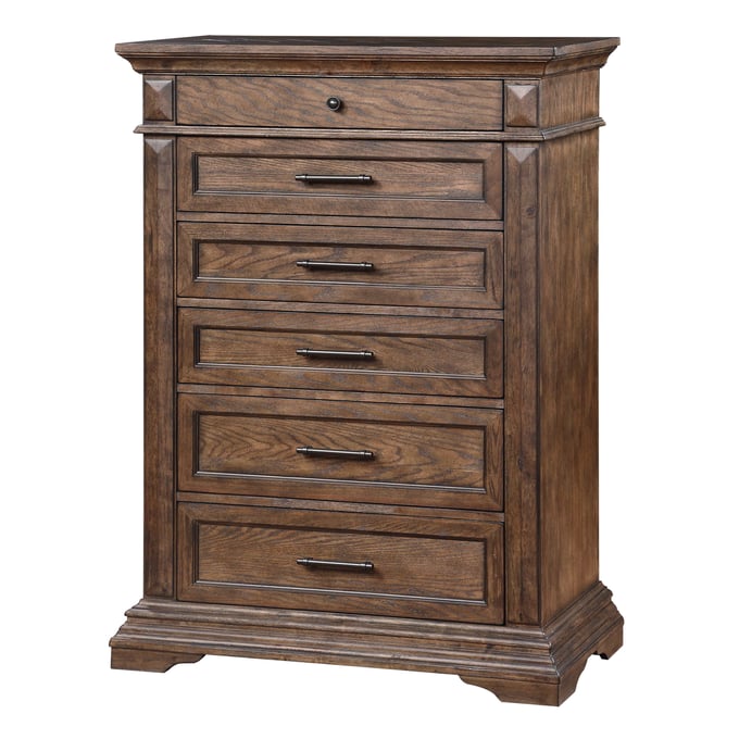 New Classic Furniture Mar Vista Walnut Chest NCF-B658-070