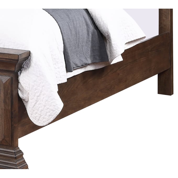 New Classic Furniture Mar Vista Walnut Queen King Side Rails NCF-B658-330