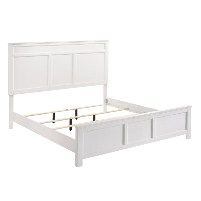 New Classic Furniture Andover White King Bed NCF-B677W-K-BED