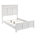 Andover 3/3 T Headboard, Footboard & Slats-White