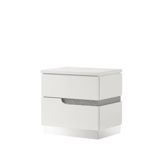 New Classic Furniture Paradox White Nightstand NCF-B69-040