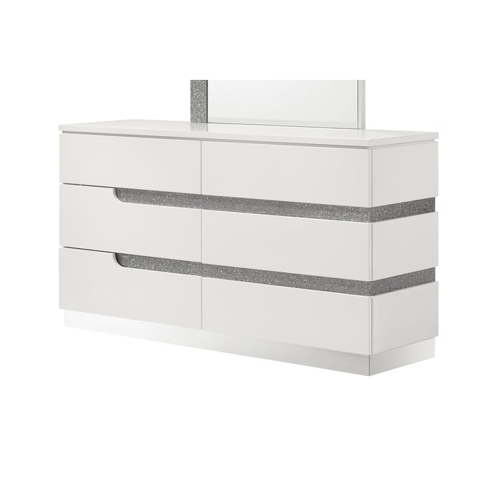 New Classic Furniture Paradox White Dresser NCF-B69-050