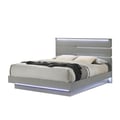 Paradox 5/0 Q Platform Bed Headboard-Gray