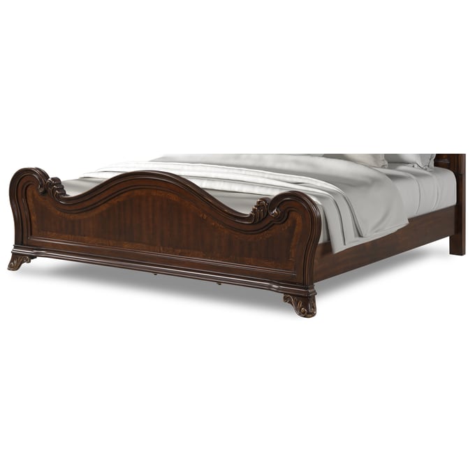 New Classic Furniture Montecito Cherry Queen Footboard and Slats NCF-B7624-320