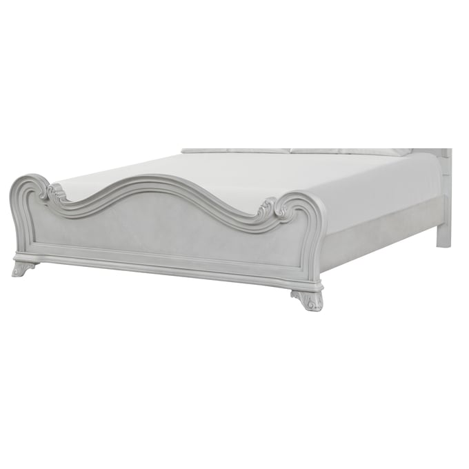 New Classic Furniture Cambria Hills Gray Queen Footboard and Slats NCF-B7723-320