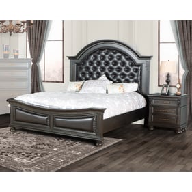 New Classic Furniture Balboa Brown 2pc Bedroom Set With King Bed