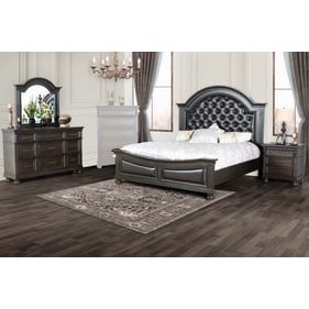 New Classic Furniture Balboa Brown 4pc Bedroom Set With Cal King Bed