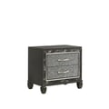 Radiance Nightstand-Black Pearl