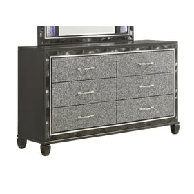 New Classic Furniture Radiance Black Pearl Dresser