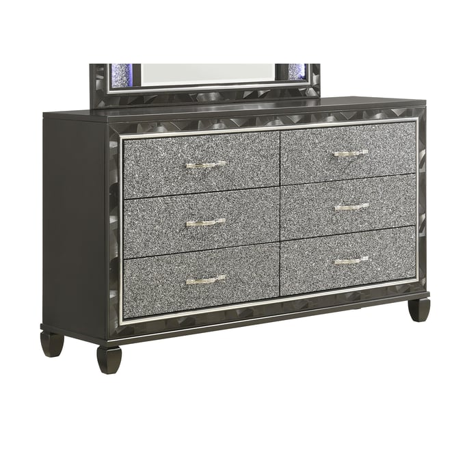 New Classic Furniture Radiance Black Pearl Dresser NCF-B976K-050