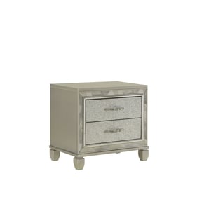 New Classic Furniture Radiance Silver Nightstand