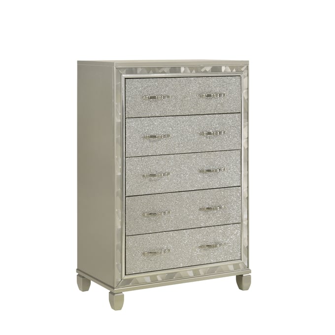 New Classic Furniture Radiance Silver Chest NCF-B976S-070