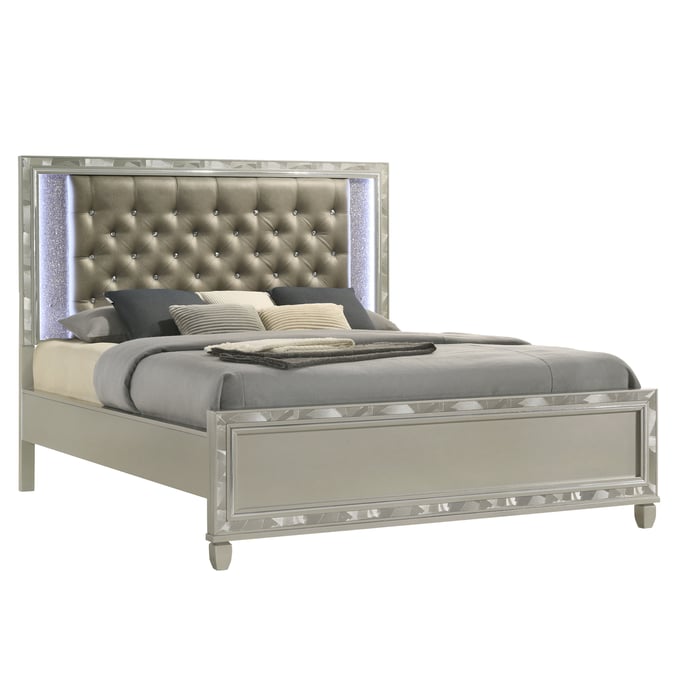 New Classic Furniture Radiance Silver King Bed NCF-B976S-KB