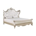 Monique Cal King Bed-Champagne