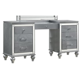 New Classic Furniture Valentino Silver Vanity Table